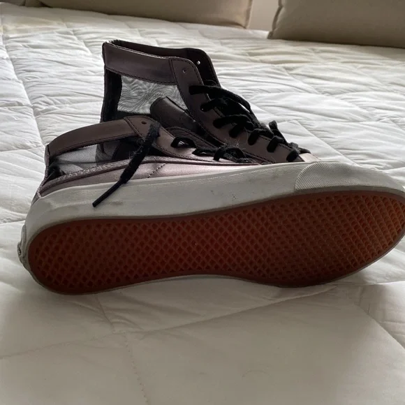 Metallic Vans Hightops - Picture 3 of 3